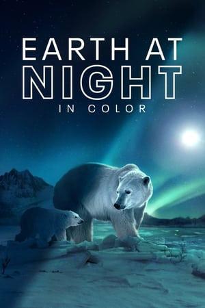 Il pianeta notturno a colori